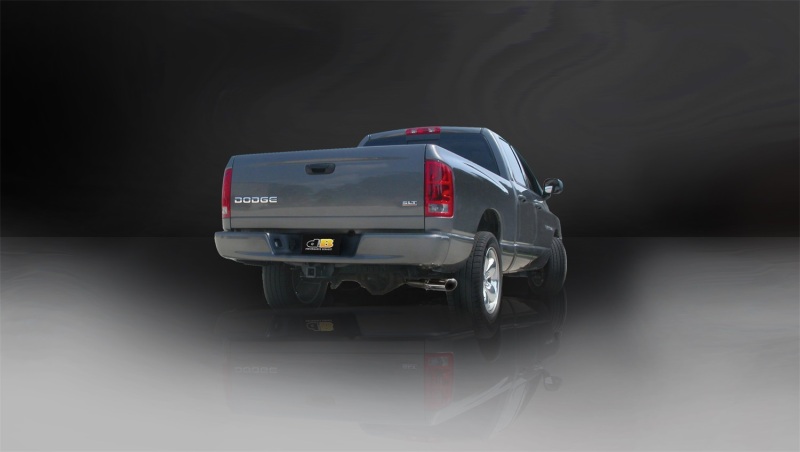Dodge Ram 1500 Performance Exhaust - CORSA Performance - Sport Cat-Back, Single Side Exit - Polished - 2003